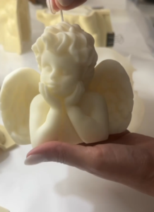 O processo de criação das velas aromáticas
